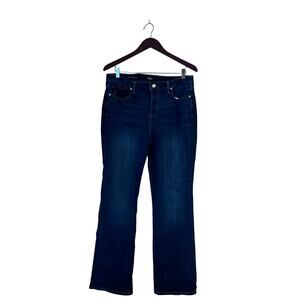 NYDJ Barbara Bootcut Women’s Bootcut Jeans Size 14 Dark Wash Stretch High Rise